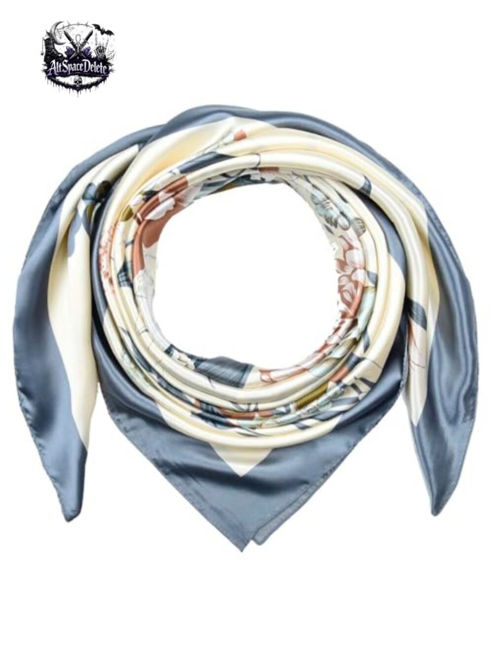 Satin Silk-Feel Square Scarf Hair Wrap Bandana Neck Headscarf 35x35